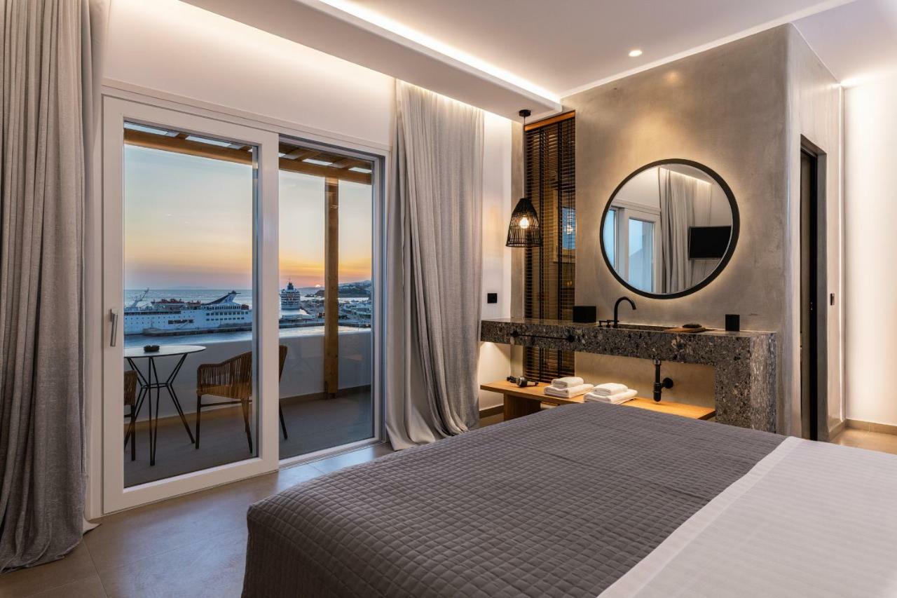 Avra Mykonos Hotel เตลอส ภายนอก รูปภาพ