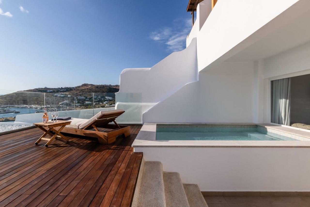 Avra Mykonos Hotel เตลอส ภายนอก รูปภาพ