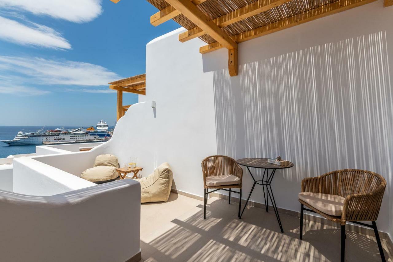 Avra Mykonos Hotel เตลอส ภายนอก รูปภาพ