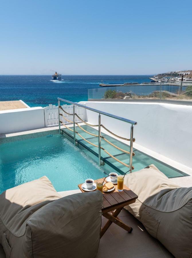 Avra Mykonos Hotel เตลอส ภายนอก รูปภาพ